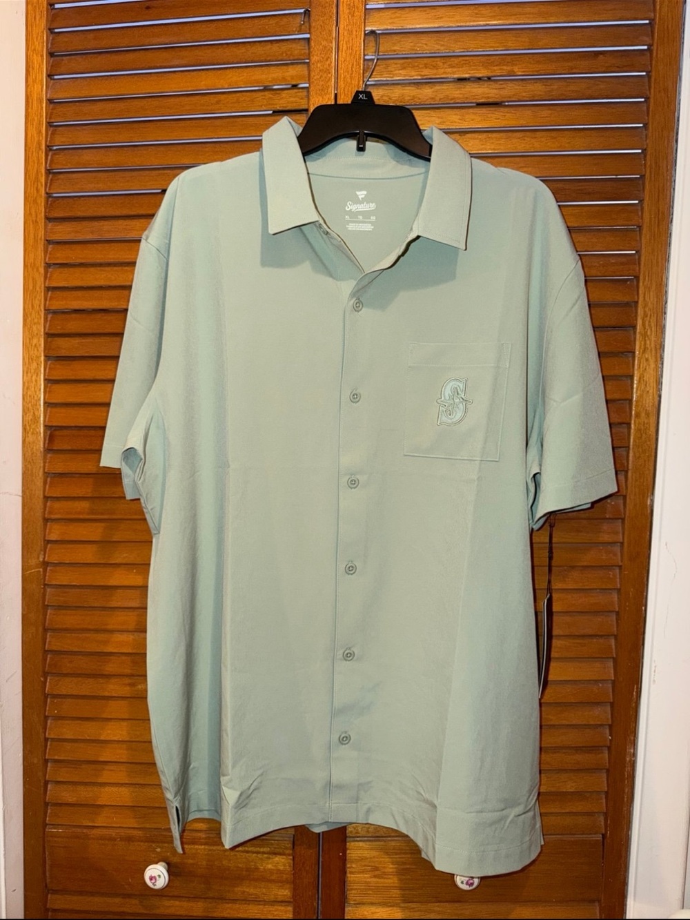 Seattle Mariners Fanatics Signature Buttondown. Mens XL (NWTS)